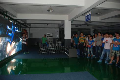 中南林业科技大学师生代表团到j9平台官网企业参观交流